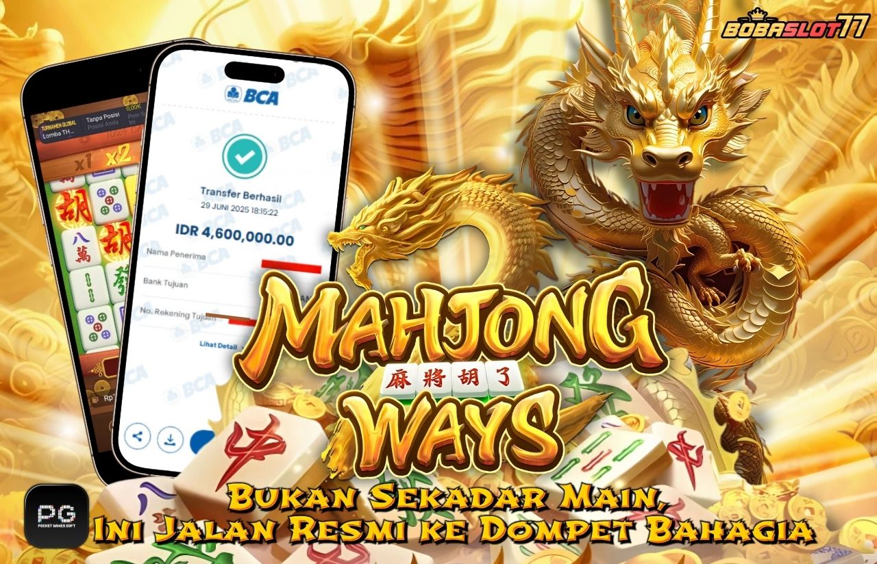 Selamat kepada id : en*****50 Wede Rp 4.600.000 di Game MAHJONG WAYS PG SOFT Cair Gk Sampe 1 Menit! Menang Mudah di Bobaslot77